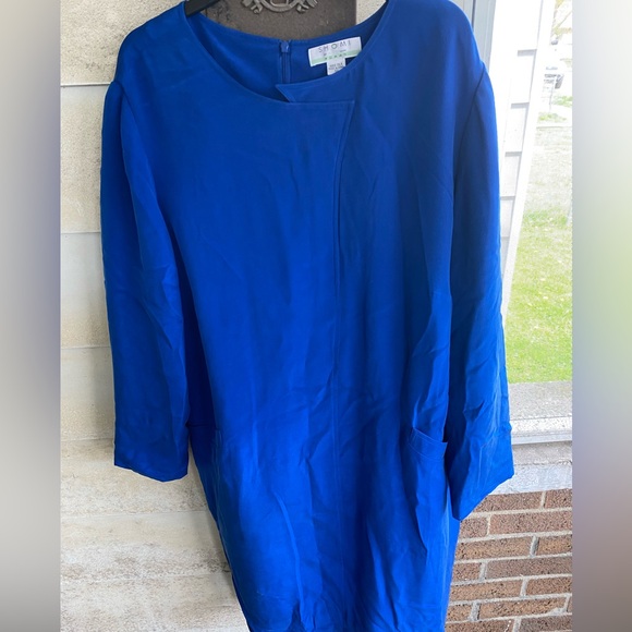 NWOT SHOMI BY SNOR SILK DRESS - Picture 1 of 8